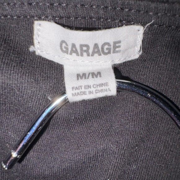 Black Garage Halter Top - Picture 3 of 3